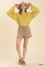 Load image into Gallery viewer, Soft Wash Cotton Gauzy Shorts