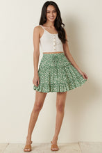 Load image into Gallery viewer, Ditsy Floral Tiered Skirt