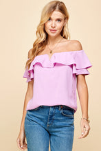 Load image into Gallery viewer, Whimsy Off Shoulder Top