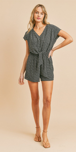 Spotted in Style Shorts Romper