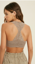Load image into Gallery viewer, Scalloped Racerback Padded Lace Bralette